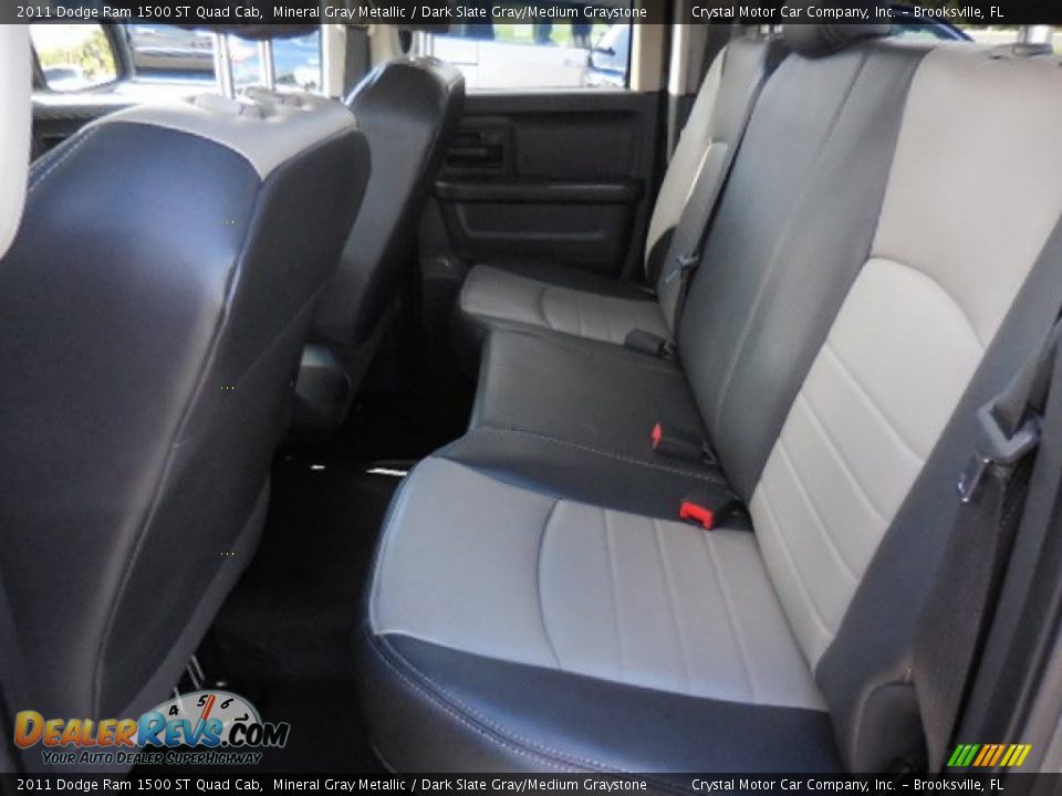 2011 Dodge Ram 1500 ST Quad Cab Mineral Gray Metallic / Dark Slate Gray/Medium Graystone Photo #5