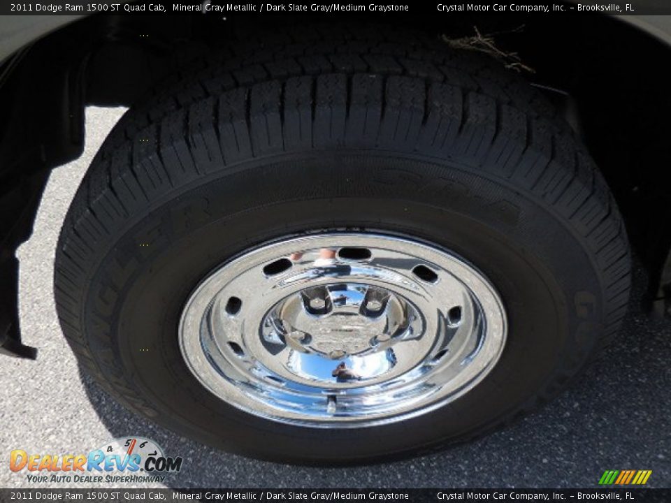 2011 Dodge Ram 1500 ST Quad Cab Mineral Gray Metallic / Dark Slate Gray/Medium Graystone Photo #14