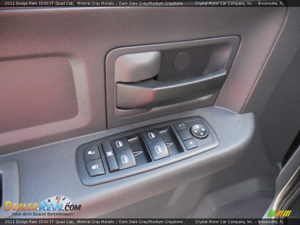 2011 Dodge Ram 1500 ST Quad Cab Mineral Gray Metallic / Dark Slate Gray/Medium Graystone Photo #17