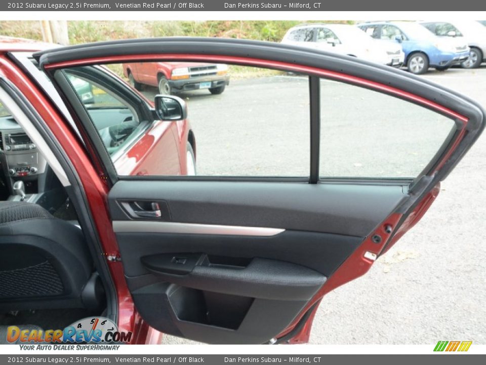 2012 Subaru Legacy 2.5i Premium Venetian Red Pearl / Off Black Photo #16