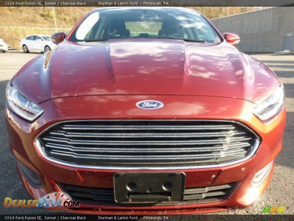 2014 Ford Fusion SE Sunset / Charcoal Black Photo #6