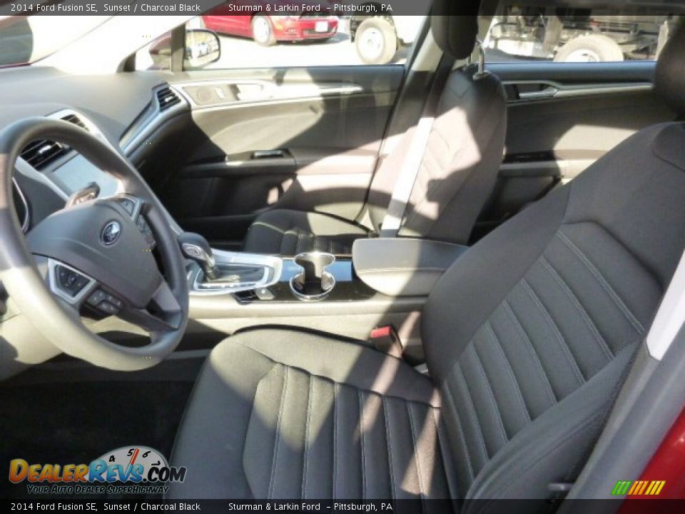2014 Ford Fusion SE Sunset / Charcoal Black Photo #8