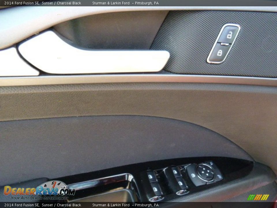 2014 Ford Fusion SE Sunset / Charcoal Black Photo #11