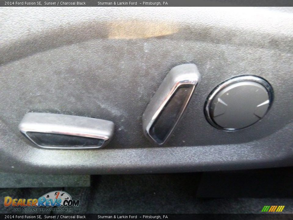 2014 Ford Fusion SE Sunset / Charcoal Black Photo #12