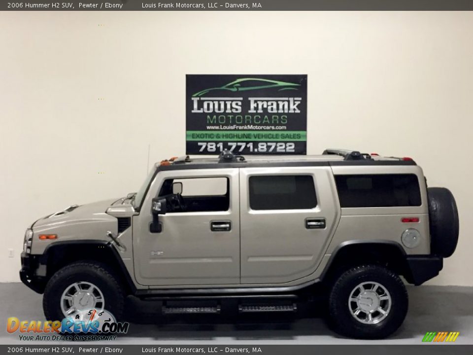 2006 Hummer H2 SUV Pewter / Ebony Photo #1
