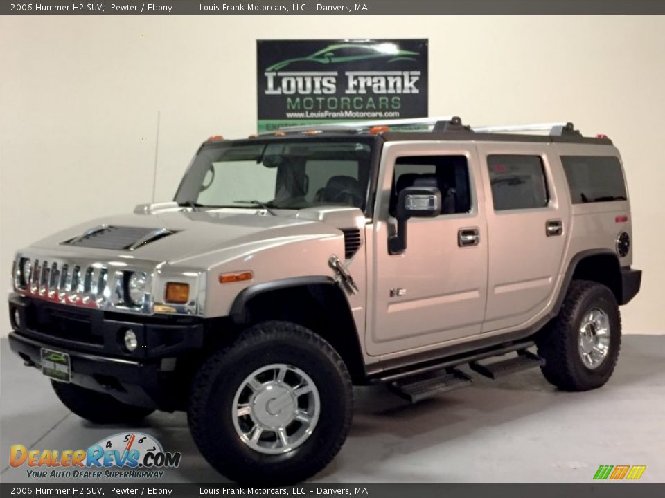 2006 Hummer H2 SUV Pewter / Ebony Photo #4