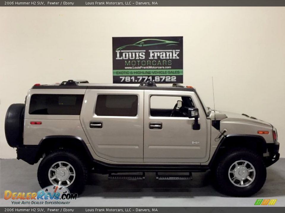 2006 Hummer H2 SUV Pewter / Ebony Photo #6