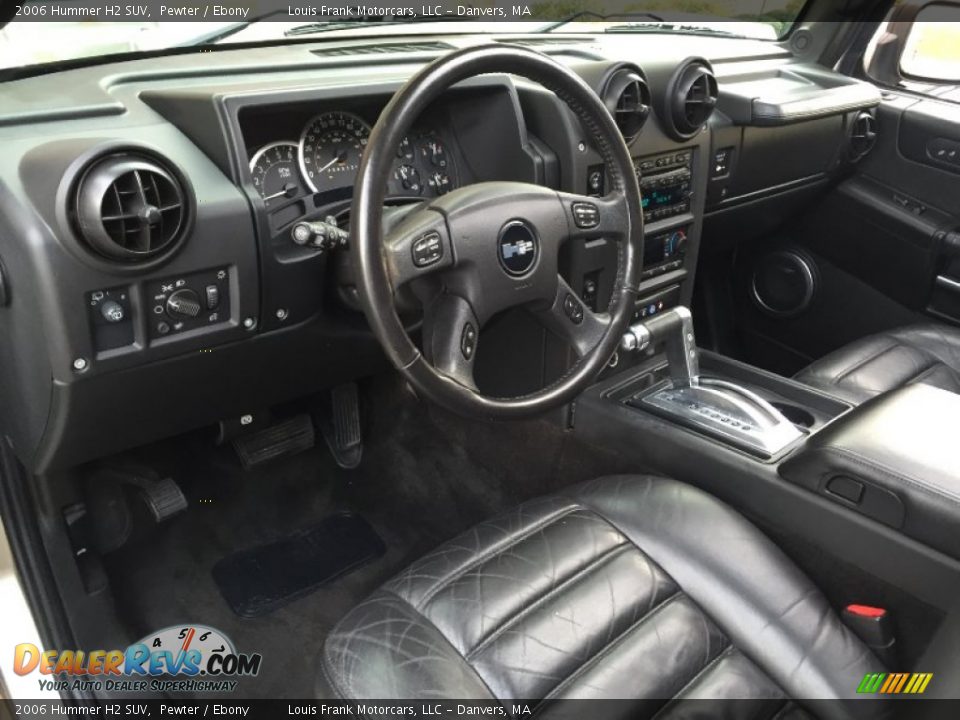 2006 Hummer H2 SUV Pewter / Ebony Photo #9