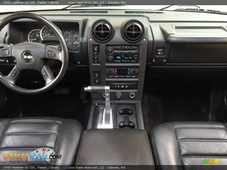 2006 Hummer H2 SUV Pewter / Ebony Photo #10
