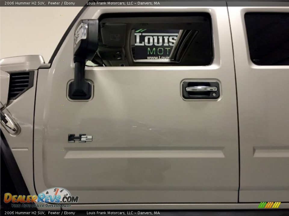 2006 Hummer H2 SUV Pewter / Ebony Photo #35