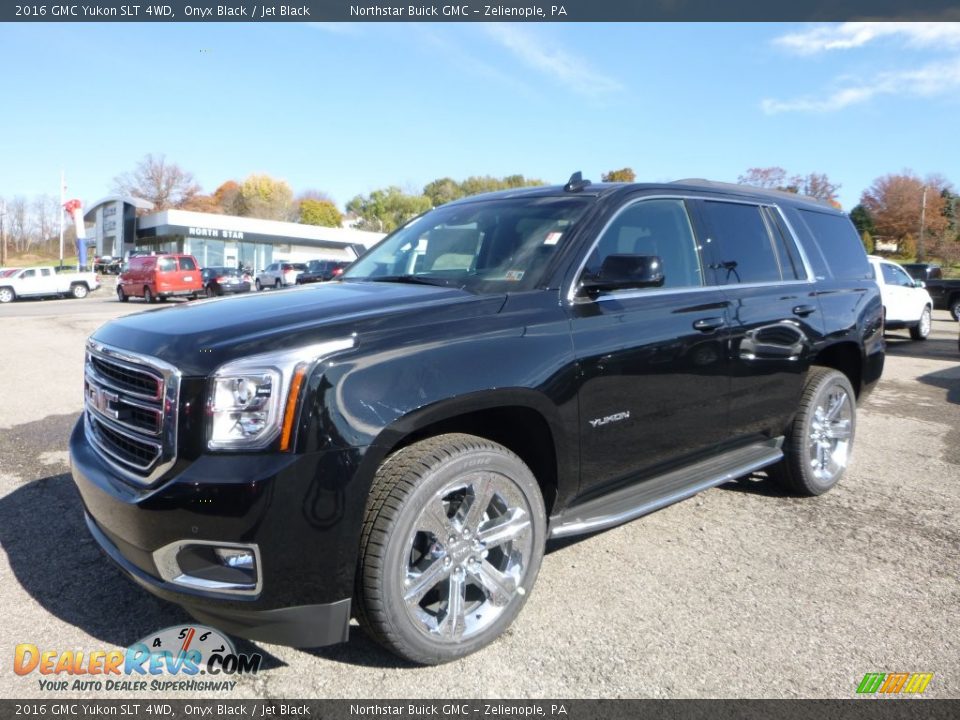 2016 GMC Yukon SLT 4WD Onyx Black / Jet Black Photo #1