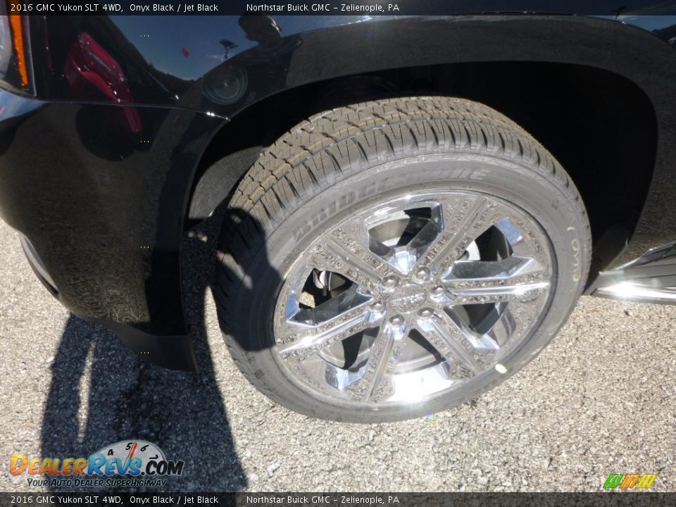 2016 GMC Yukon SLT 4WD Onyx Black / Jet Black Photo #2