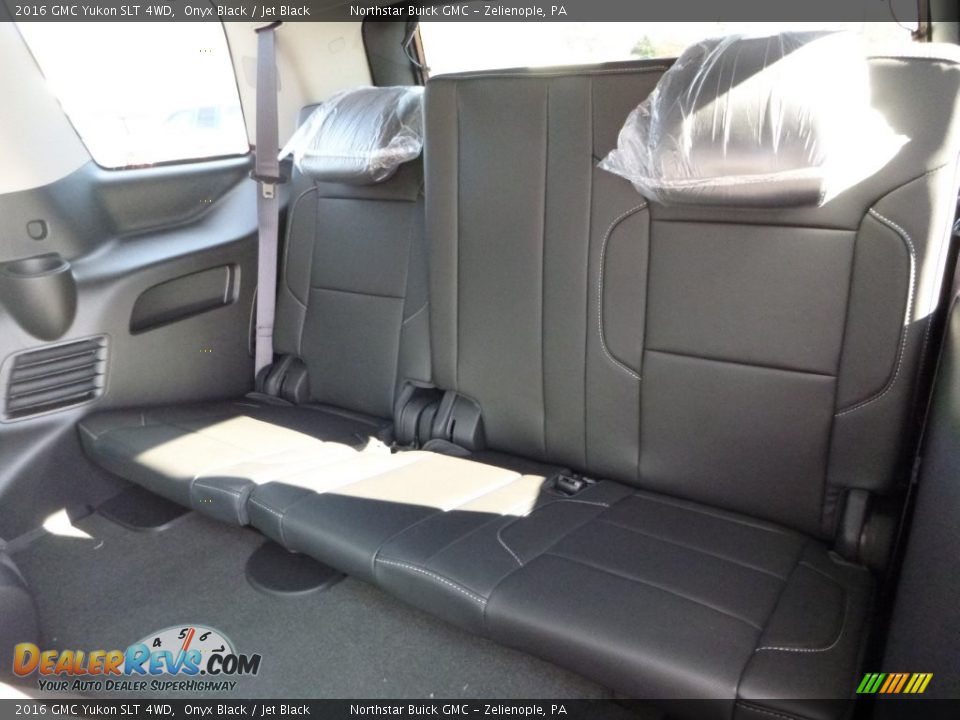 2016 GMC Yukon SLT 4WD Onyx Black / Jet Black Photo #4