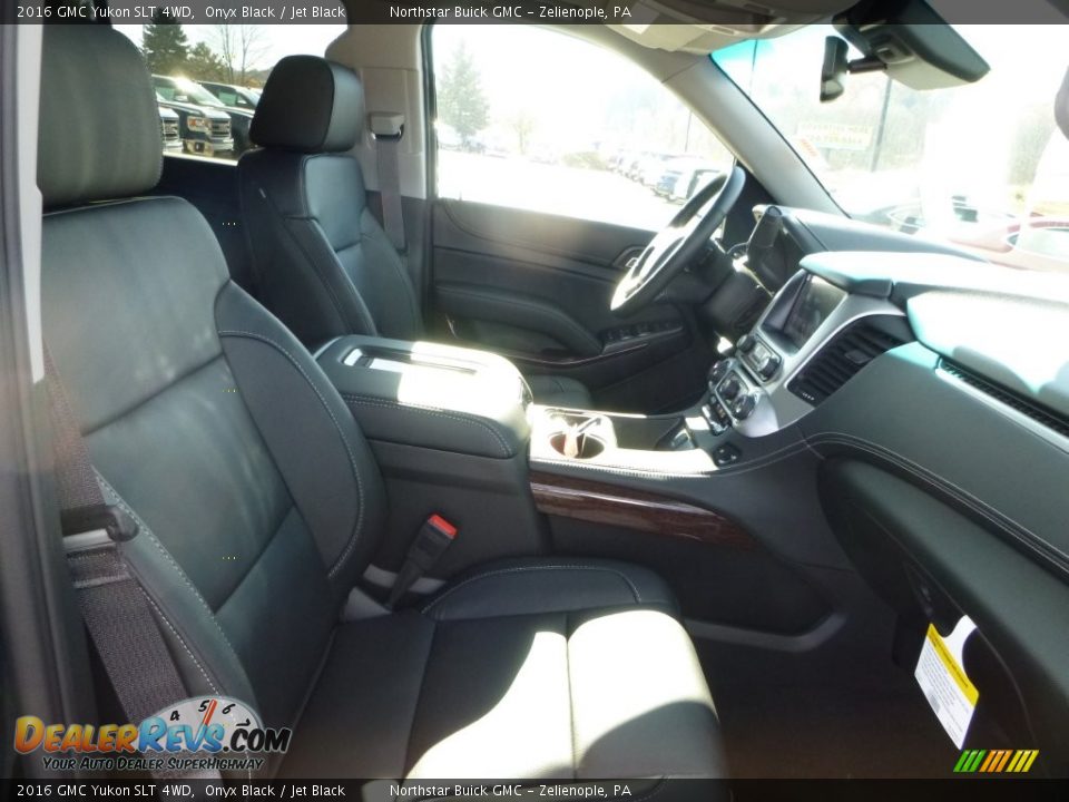 2016 GMC Yukon SLT 4WD Onyx Black / Jet Black Photo #9