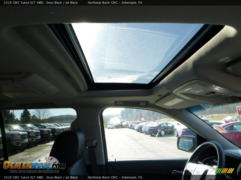 2016 GMC Yukon SLT 4WD Onyx Black / Jet Black Photo #10