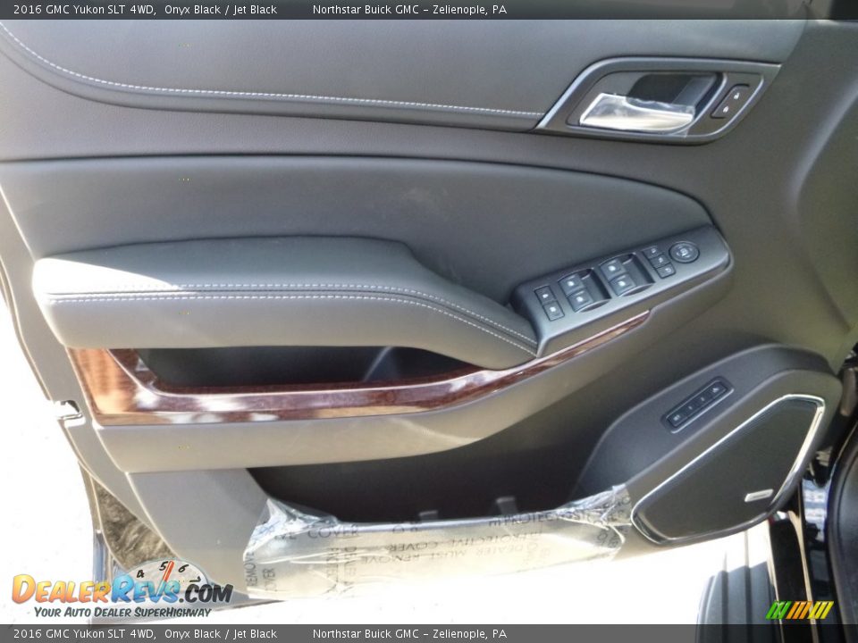 2016 GMC Yukon SLT 4WD Onyx Black / Jet Black Photo #14