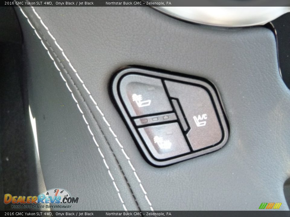 2016 GMC Yukon SLT 4WD Onyx Black / Jet Black Photo #19
