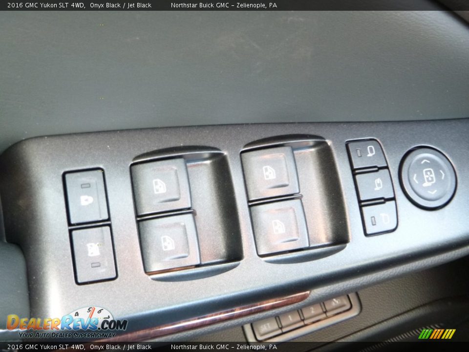 2016 GMC Yukon SLT 4WD Onyx Black / Jet Black Photo #20