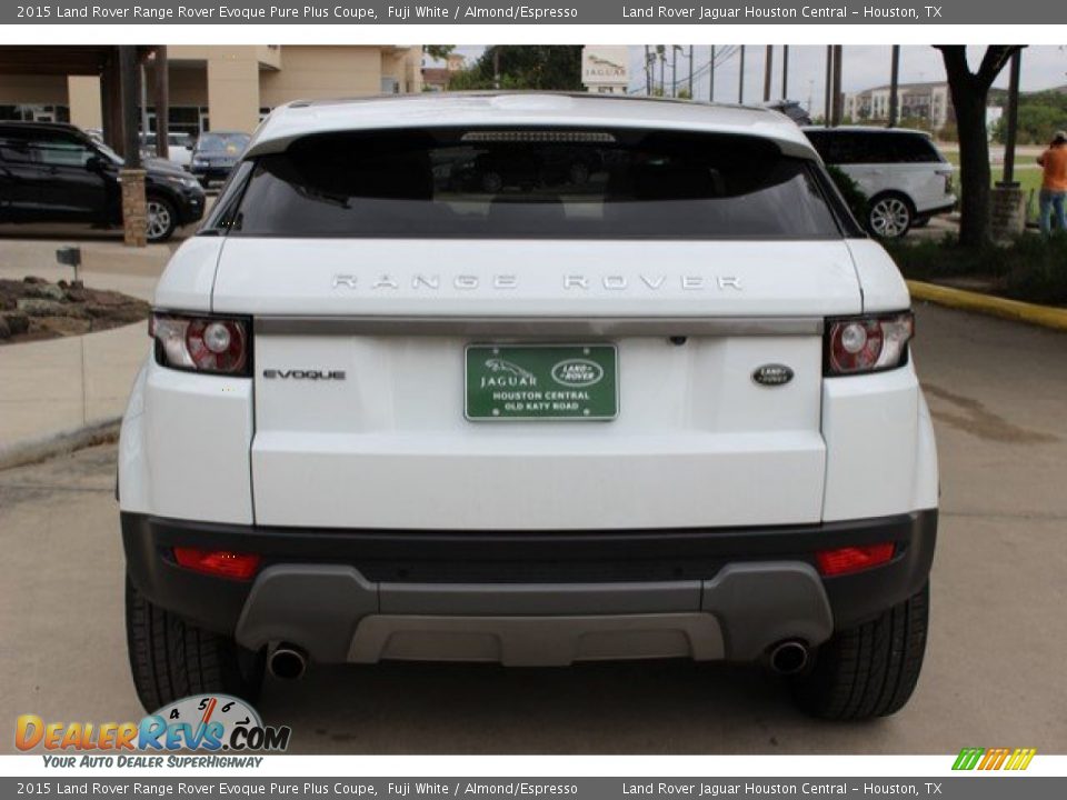 2015 Land Rover Range Rover Evoque Pure Plus Coupe Fuji White / Almond/Espresso Photo #10