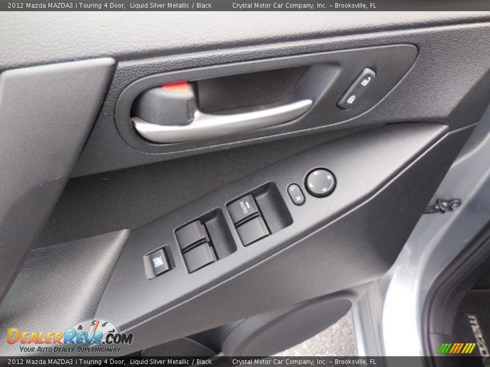 2012 Mazda MAZDA3 i Touring 4 Door Liquid Silver Metallic / Black Photo #17