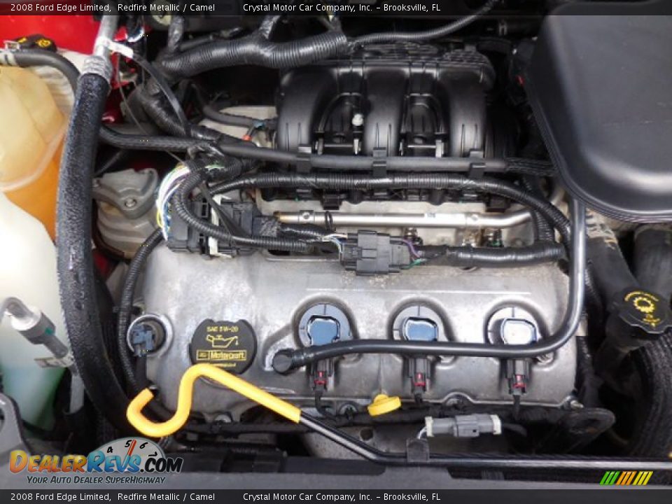 2008 Ford Edge Limited 3.5 Liter DOHC 24-Valve VVT Duratec V6 Engine Photo #17