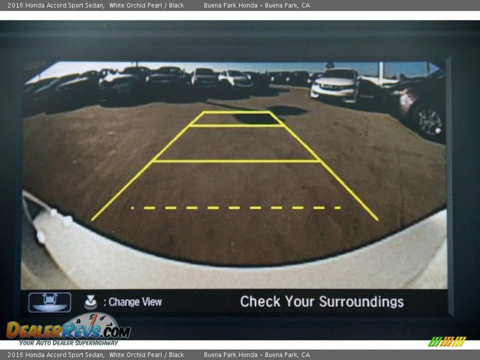 2016 Honda Accord Sport Sedan White Orchid Pearl / Black Photo #6