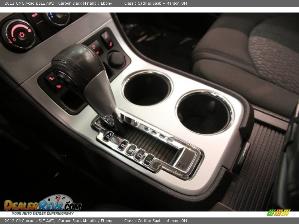 2012 GMC Acadia SLE AWD Carbon Black Metallic / Ebony Photo #11