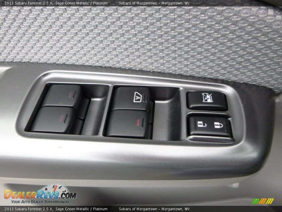 2013 Subaru Forester 2.5 X Sage Green Metallic / Platinum Photo #20