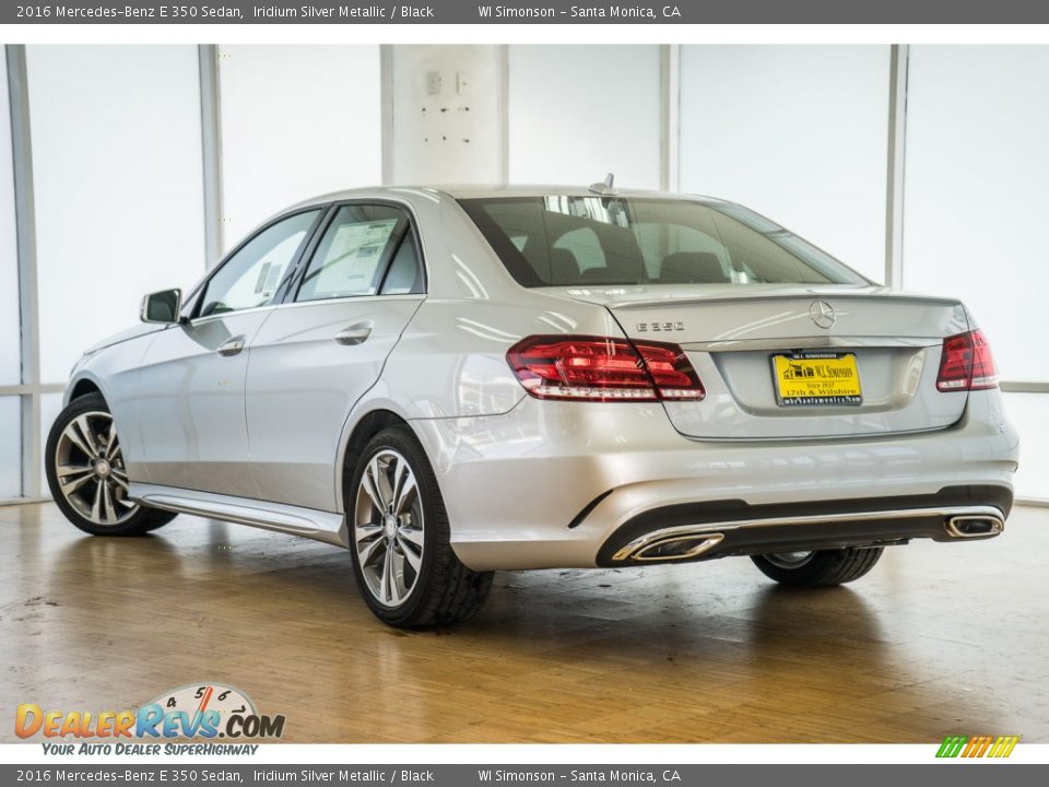 2016 Mercedes-Benz E 350 Sedan Iridium Silver Metallic / Black Photo #3