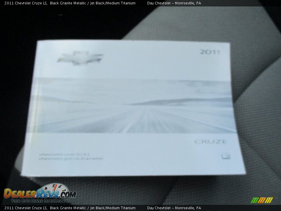 2011 Chevrolet Cruze LS Black Granite Metallic / Jet Black/Medium Titanium Photo #30