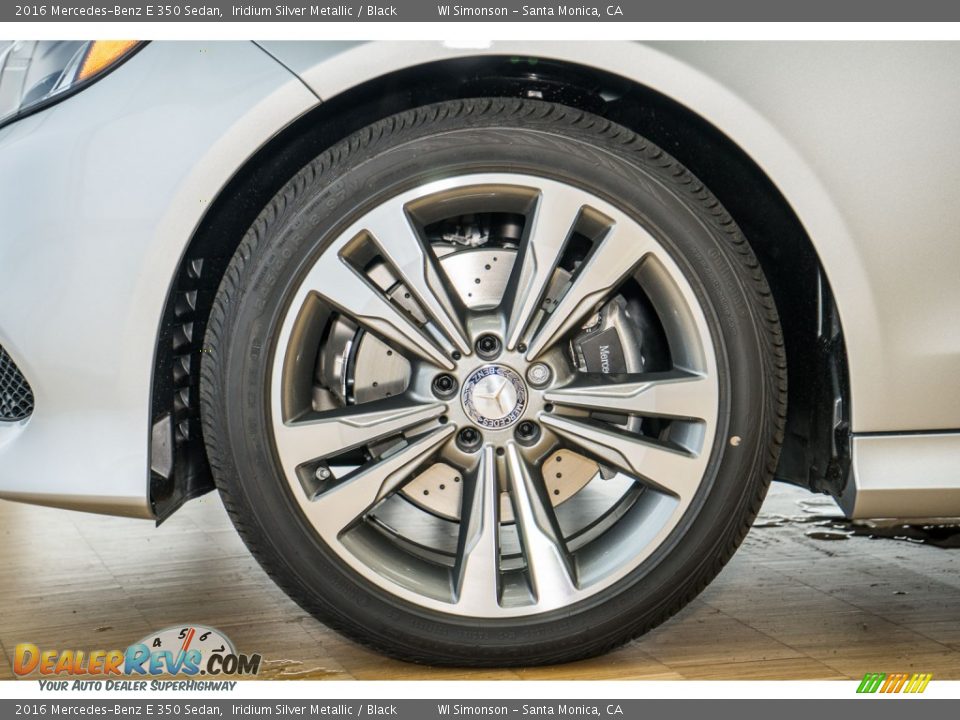 2016 Mercedes-Benz E 350 Sedan Iridium Silver Metallic / Black Photo #10