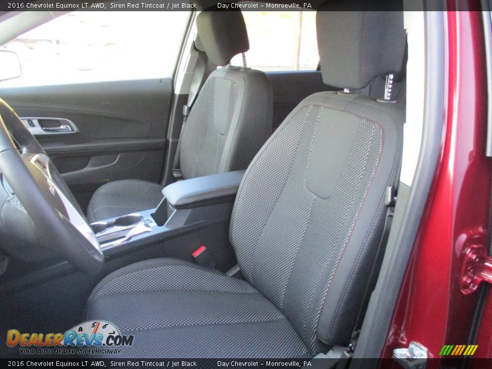 2016 Chevrolet Equinox LT AWD Siren Red Tintcoat / Jet Black Photo #12
