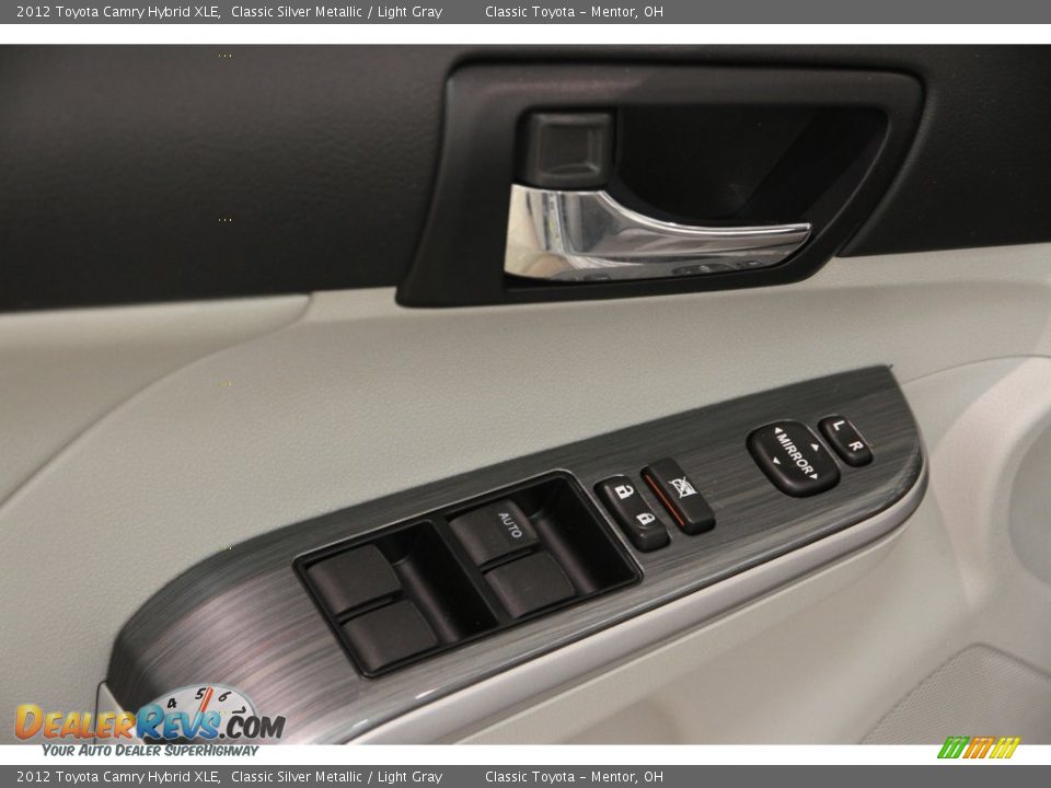 2012 Toyota Camry Hybrid XLE Classic Silver Metallic / Light Gray Photo #5