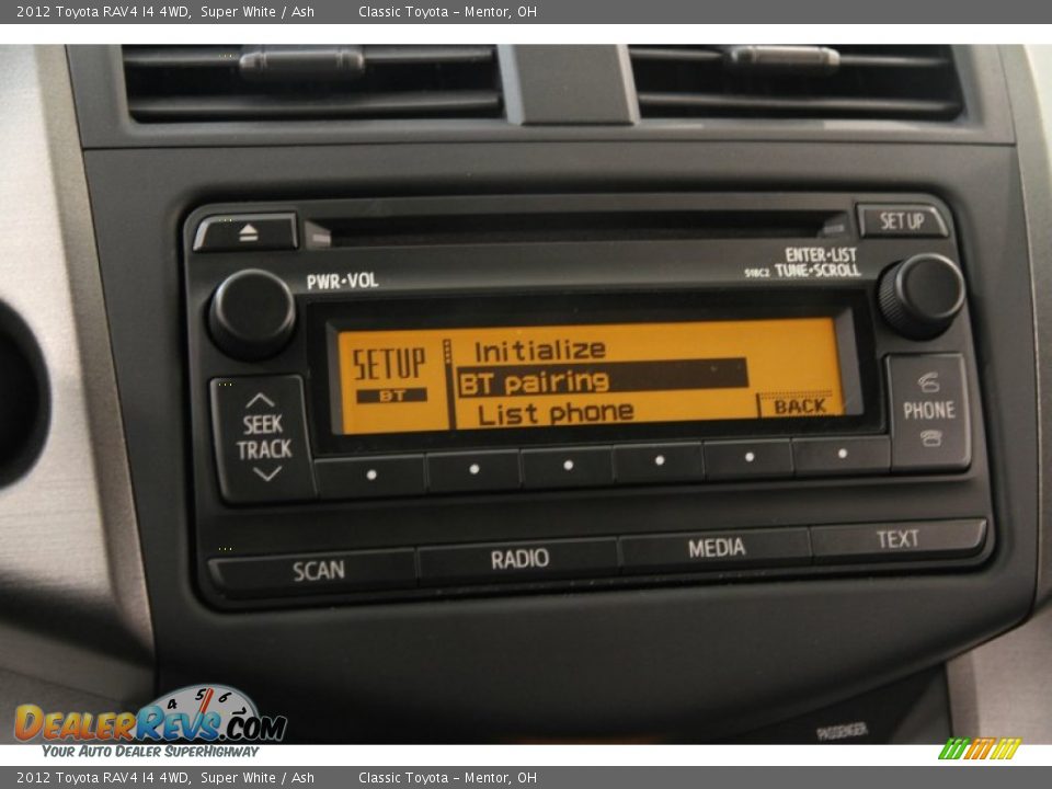 Audio System of 2012 Toyota RAV4 I4 4WD Photo #10