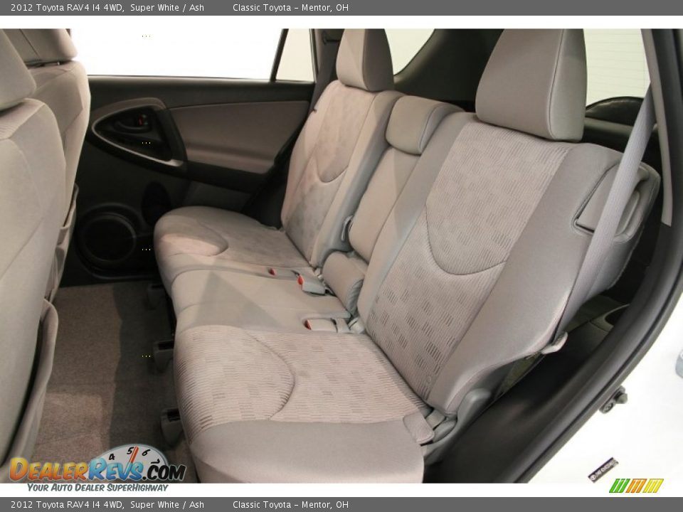 Rear Seat of 2012 Toyota RAV4 I4 4WD Photo #17