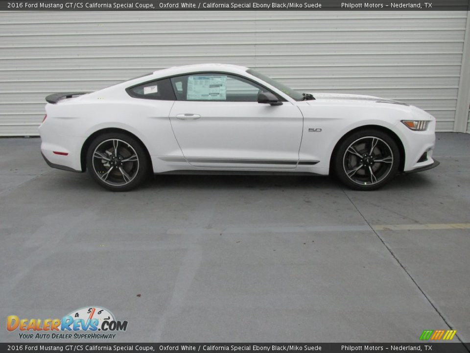 Oxford White 2016 Ford Mustang GT/CS California Special Coupe Photo #3