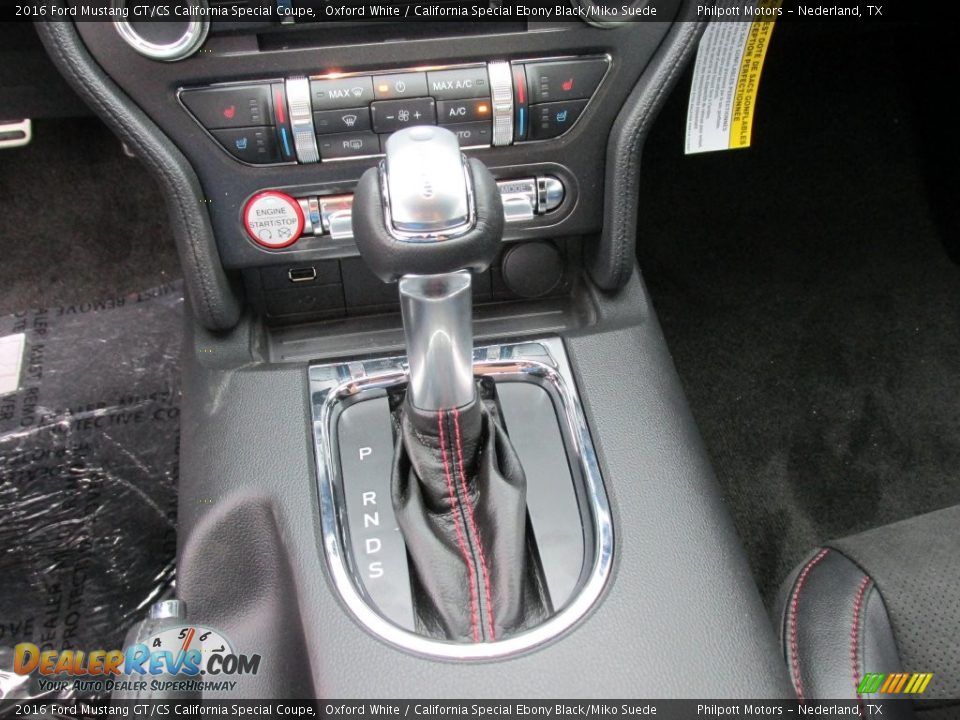 2016 Ford Mustang GT/CS California Special Coupe Shifter Photo #27
