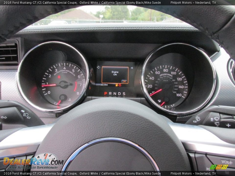 2016 Ford Mustang GT/CS California Special Coupe Gauges Photo #29