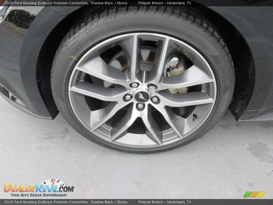 2016 Ford Mustang EcoBoost Premium Convertible Wheel Photo #11