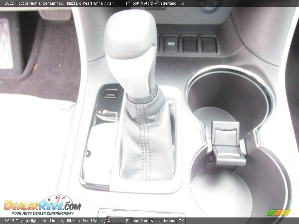 2015 Toyota Highlander Limited Blizzard Pearl White / Ash Photo #30