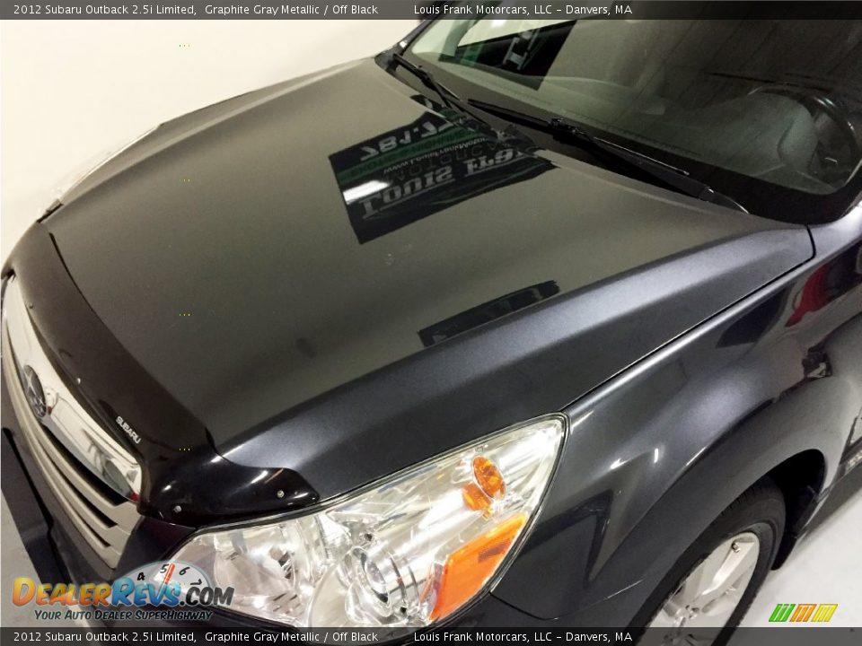 2012 Subaru Outback 2.5i Limited Graphite Gray Metallic / Off Black Photo #31