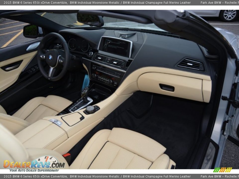 Dashboard of 2015 BMW 6 Series 650i xDrive Convertible Photo #26