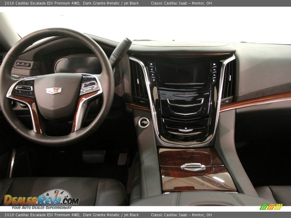 Dashboard of 2016 Cadillac Escalade ESV Premium 4WD Photo #30