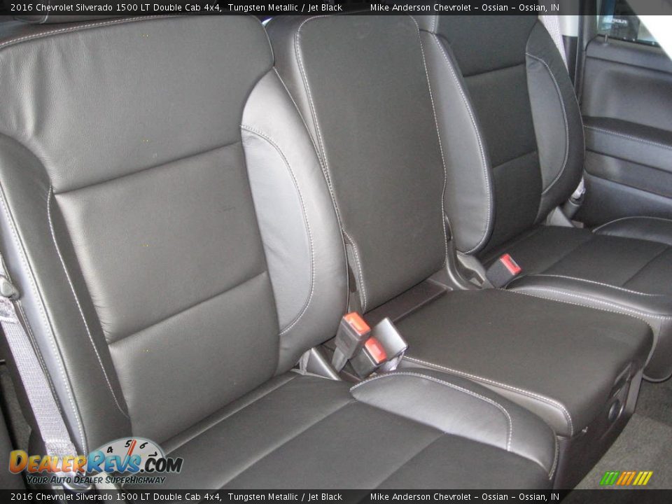 2016 Chevrolet Silverado 1500 LT Double Cab 4x4 Tungsten Metallic / Jet Black Photo #10