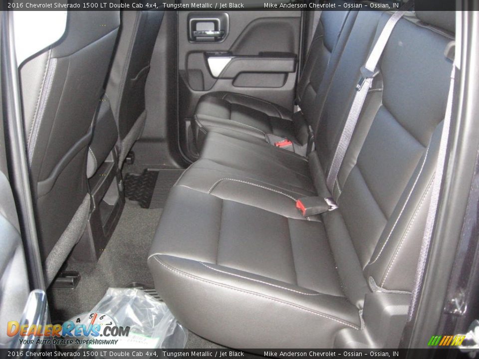 2016 Chevrolet Silverado 1500 LT Double Cab 4x4 Tungsten Metallic / Jet Black Photo #13