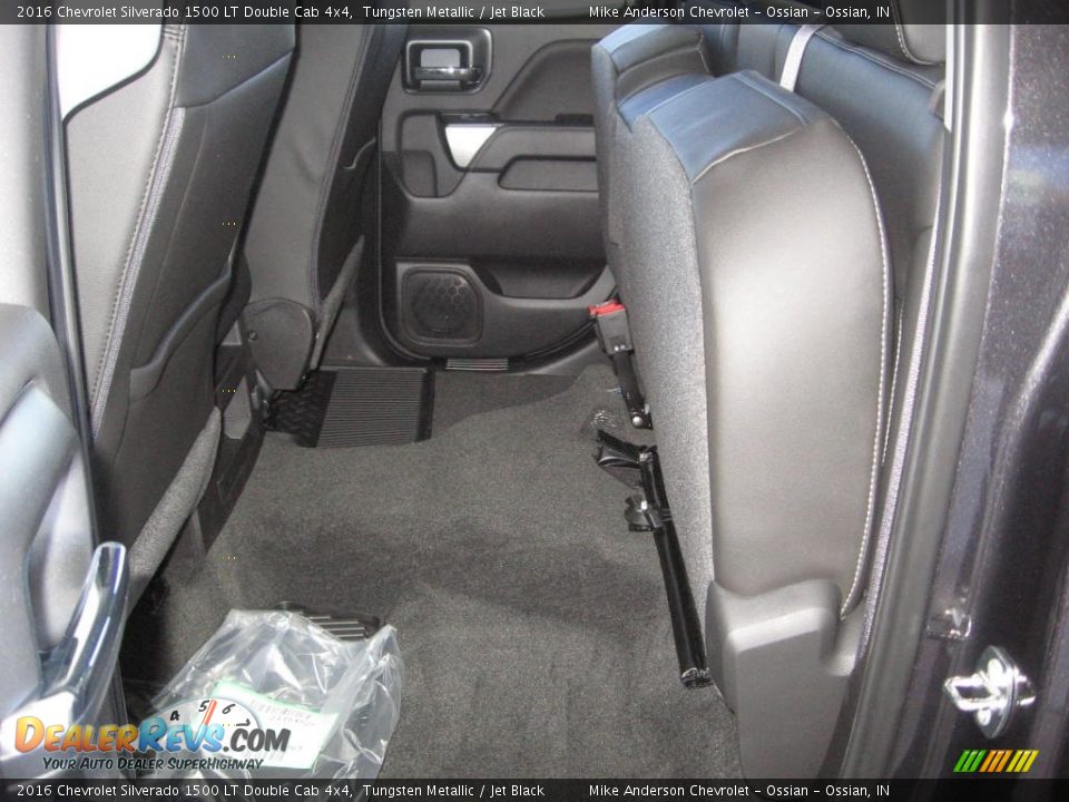 2016 Chevrolet Silverado 1500 LT Double Cab 4x4 Tungsten Metallic / Jet Black Photo #14