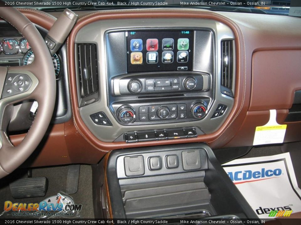 Controls of 2016 Chevrolet Silverado 1500 High Country Crew Cab 4x4 Photo #5