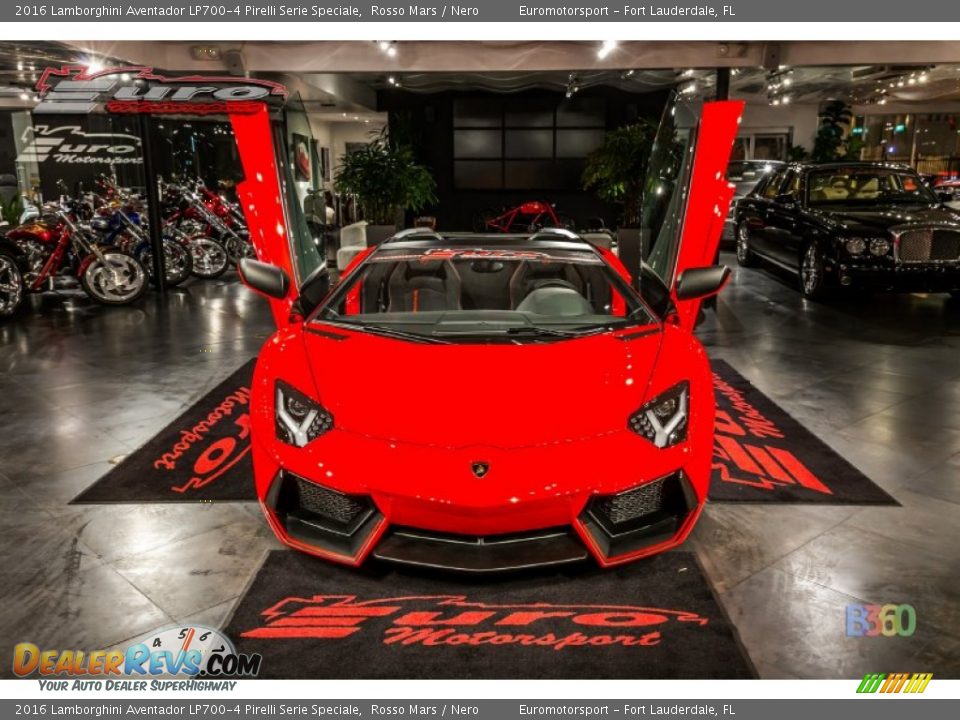 2016 Lamborghini Aventador LP700-4 Pirelli Serie Speciale Rosso Mars / Nero Photo #21