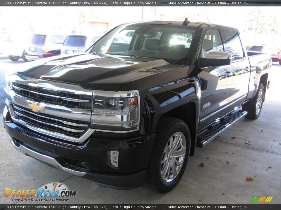 Front 3/4 View of 2016 Chevrolet Silverado 1500 High Country Crew Cab 4x4 Photo #19