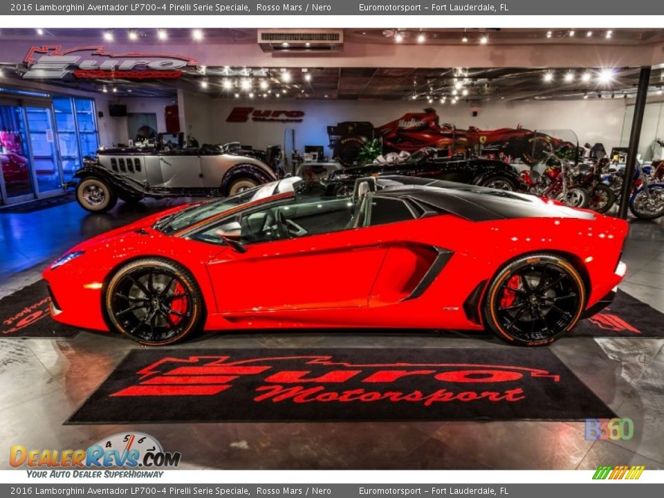 2016 Lamborghini Aventador LP700-4 Pirelli Serie Speciale Rosso Mars / Nero Photo #28